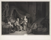 KG 13433
<br/>
Hagar wordt door Sara aan Abraham getoond
<br/>
<em>Wille, Johann Georg (1715-1808)</em>